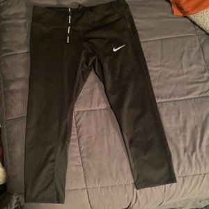 Nike Mid-Calf Drawstring Workout Pants